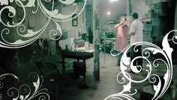 The Violin Player background image
