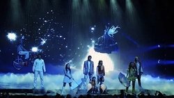 "Casi Ángeles" in the Gran Rex Theater 2007 background image