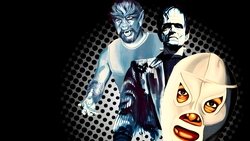 Santo in the Wax Museum background image