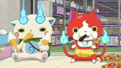 Yo-kai Watch♪: Jibanyan vs. Komasan - The Big Amazing Battle, Nyan