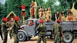 Three Supermen in the Jungle