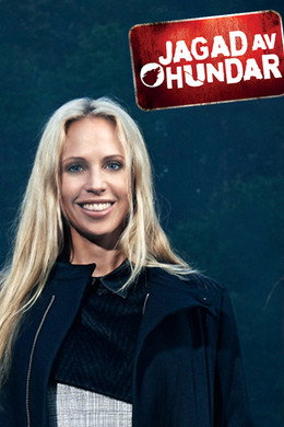 Jagad av hundar