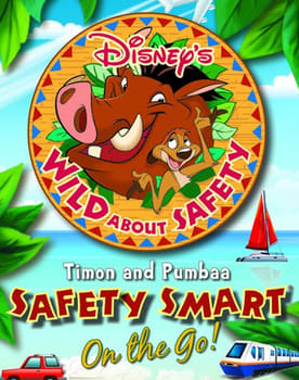 Wild About Safety: Timon and Pumbaa Safety Smart on the Go! poster