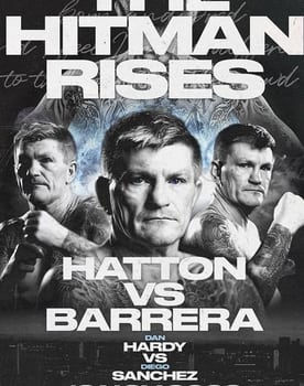 Ricky Hatton vs Marco Antonio Barrera poster