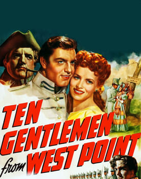 Ten Gentlemen from West Point poster