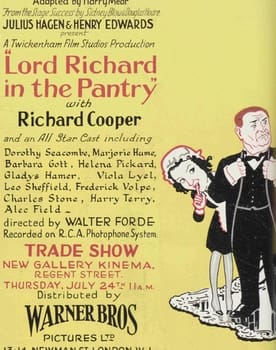 Lord Richard in the Pantry poster