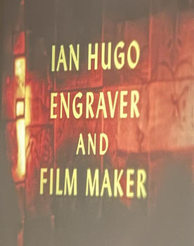 Ian Hugo, Engraver and Filmmaker poster