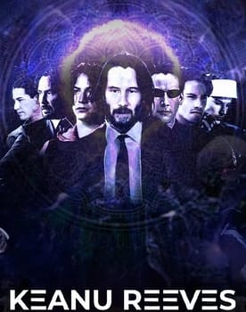 Keanu Reeves, messie pop poster