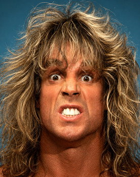 Jim Hellwig as The Ultimate Warrior