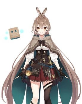 Nanashi Mumei as Nanashi Mumei