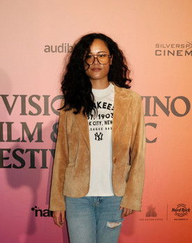 Tessa E. Osborne as Art show attendee