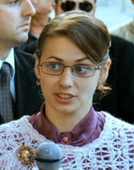 Elizaveta Zadorina as journalist