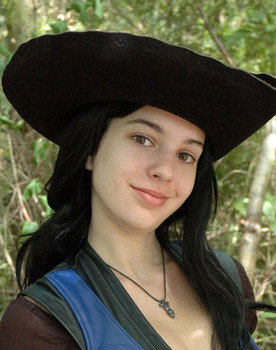 Leila Aram-Panahi as The Lady
