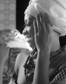 Jane Njekwa as The Bride