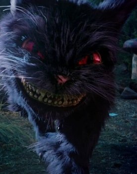 Anferny Beutel as The Cheshire Cat
