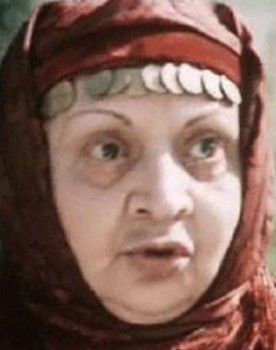 N. Sarkisyan as shopkeeper