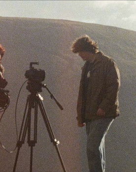 Harrison Search as The Man Walking Backwards and Forwards