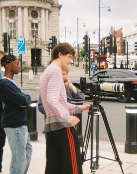 Alfred Wales as Barista A/Monsieur A/Scoop A