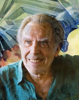 René Olivares as Self - Painter and Graphic Artist of Los Jaivas