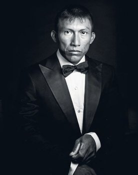 Nilbio Torres as Karamakate (Young)