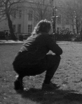 Mark Lamb as Person with flyer