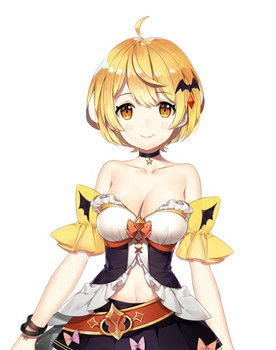 Yozora Mel as Yozora Mel