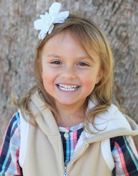Abbi Chally as Little Girl