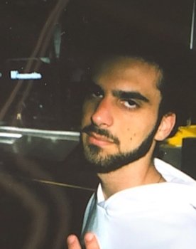 Evan Katsogiannis as Bus Stop Man #1