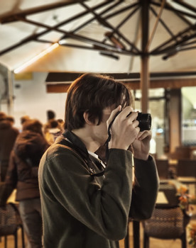 Alessandro Moratti as ragazzo in abito