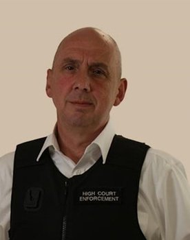 Mark King as Enforcement Agent