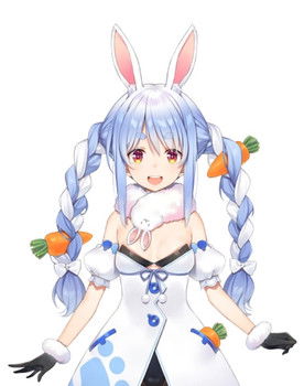 Usada Pekora as Usada Pekora