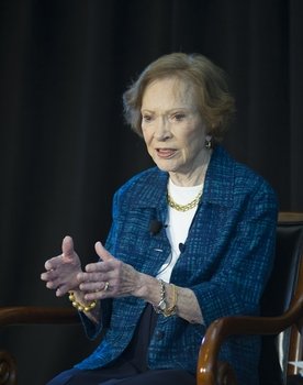 Rosalynn Carter as Self (archive footage)