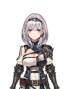 Shirogane Noel as Shirogane Noel