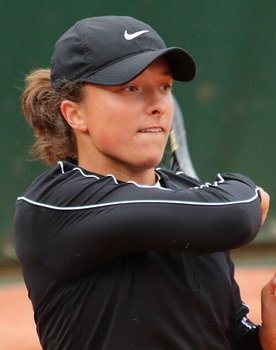 Iga Swiatek as herself