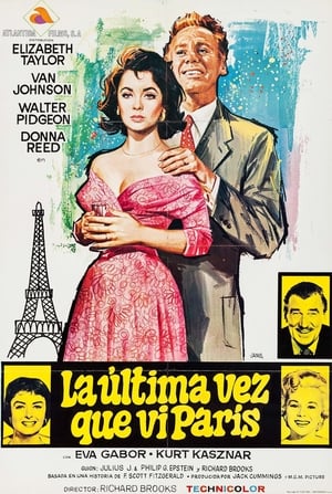 Póster de la película La última vez que vi París