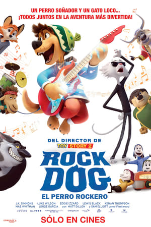 Póster de la película Rock Dog: el poder de la música