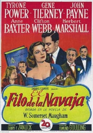 Póster de la película El filo de la navaja