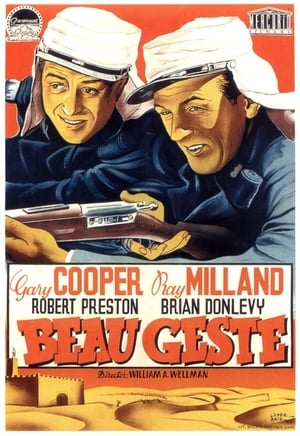 Póster de la película Beau Geste