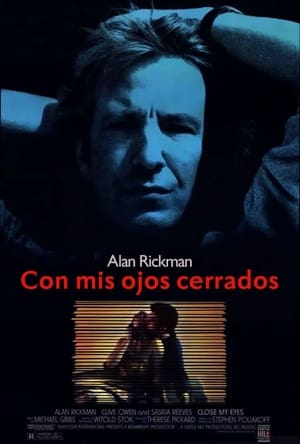 Póster de la película Con mis ojos cerrados