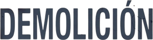 Demolición