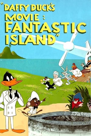 Póster de la película El pato Lucas en la isla fantástica
