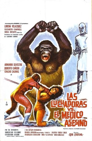 Póster de la película Las luchadoras contra el médico asesino