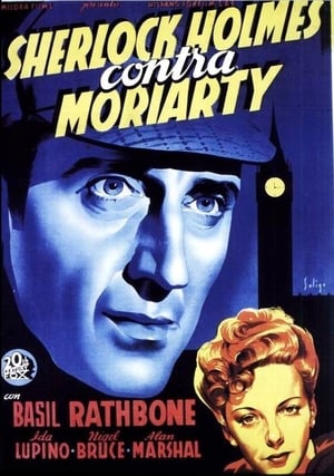 Póster de la película Sherlock Holmes contra Moriarty