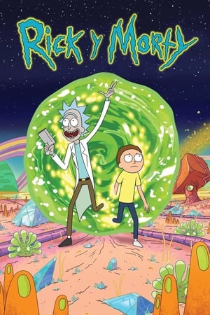 Póster de la serie Rick y Morty