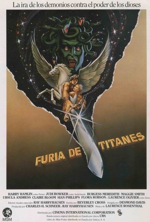 Póster de la película Furia de titanes