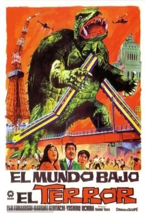 Póster de la película Gamera, El mundo bajo el terror