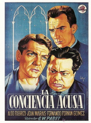 Póster de la película La conciencia acusa