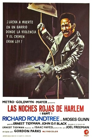 Póster de la película Las noches rojas de Harlem (Shaft)