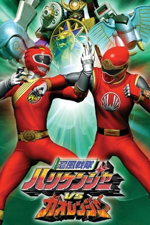 Póster de la película Ninpu Sentai Hurricaneger vs. Gaoranger