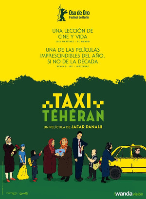 Póster de la película Taxi Teherán